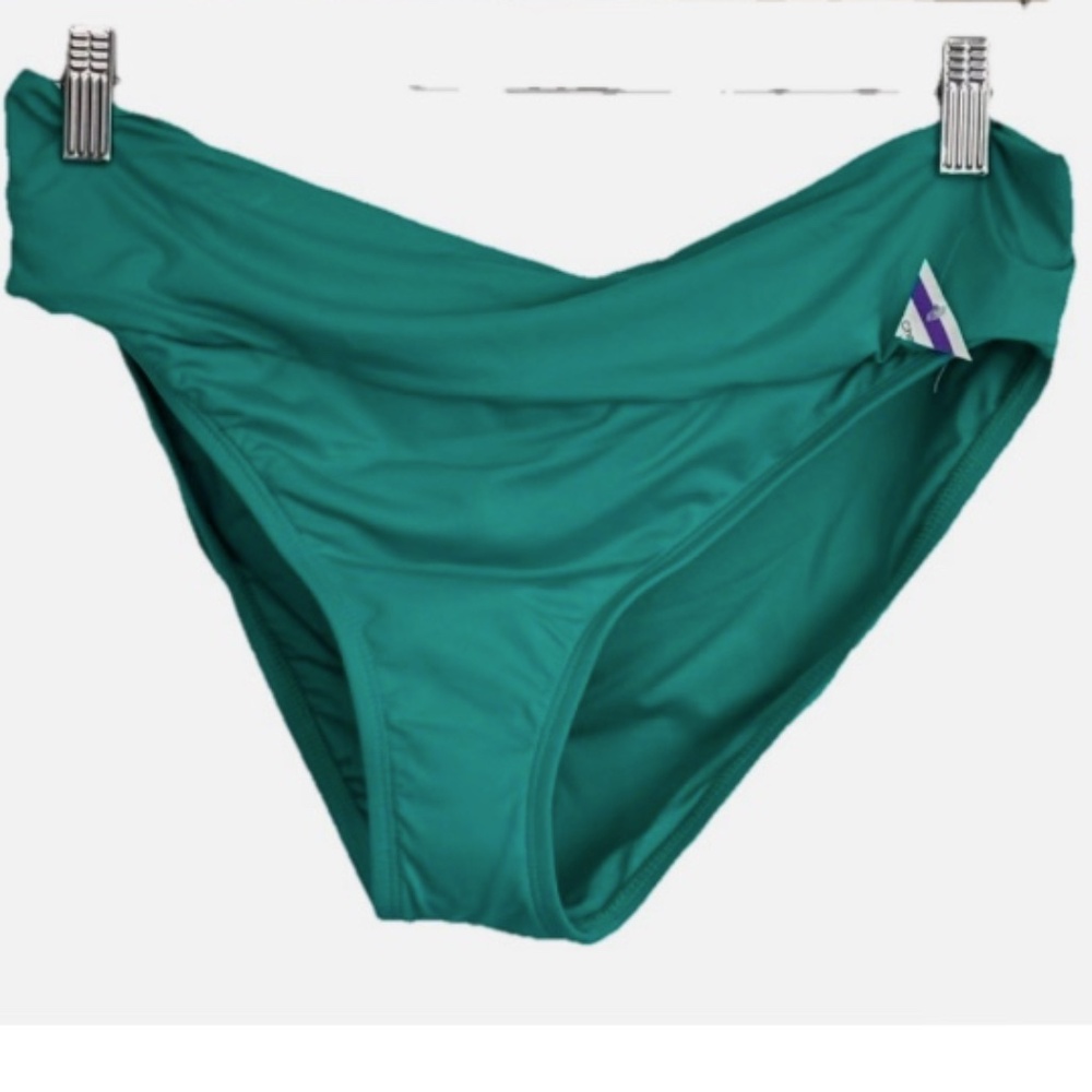 La Blanca Island Goddess Hipster Emerald Bikini Bottoms